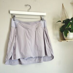 🩷NIKE DRI FIT LAVENDER HIGH WAISTED HIGH RISE ATHLETIC MINI SKIRT SIZE MEDIUM